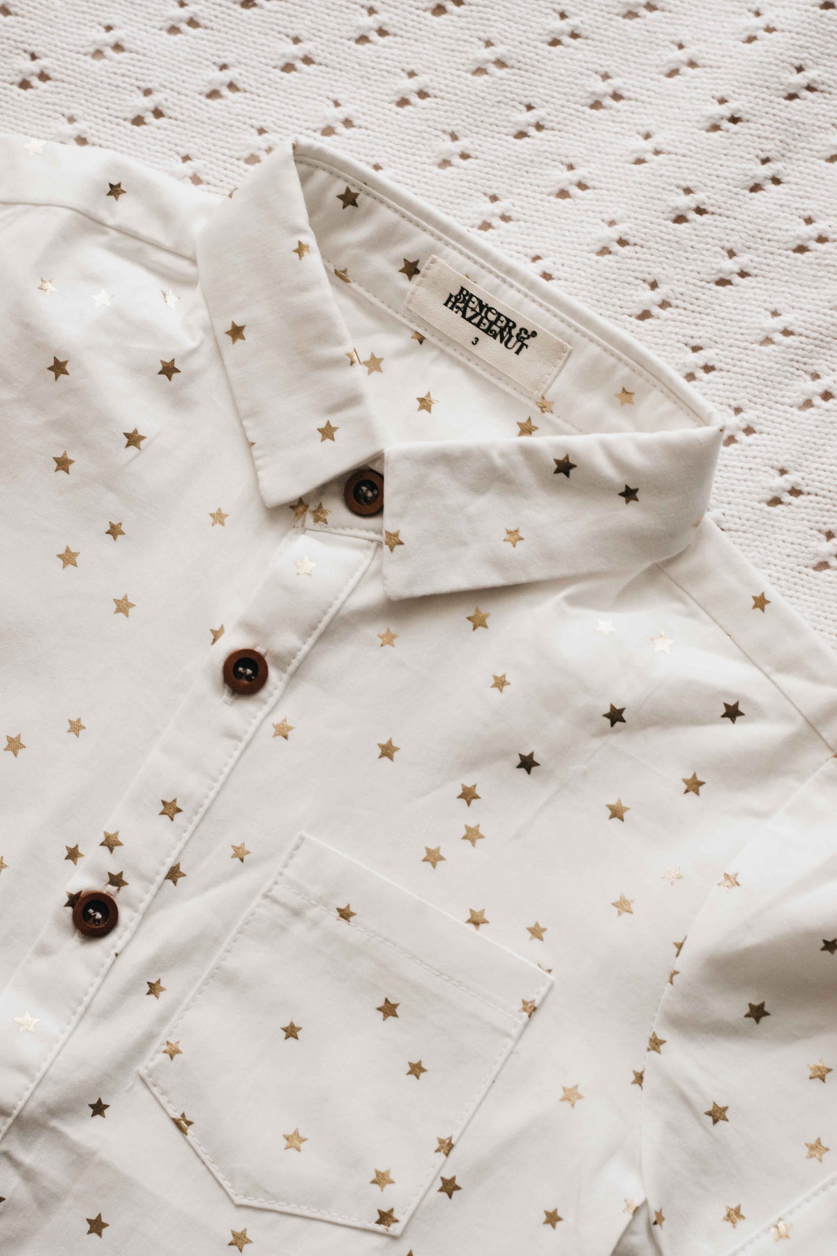 Button Up Shirt - Christmas Star