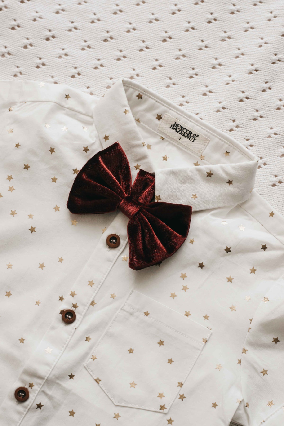Button Up Shirt - Christmas Star