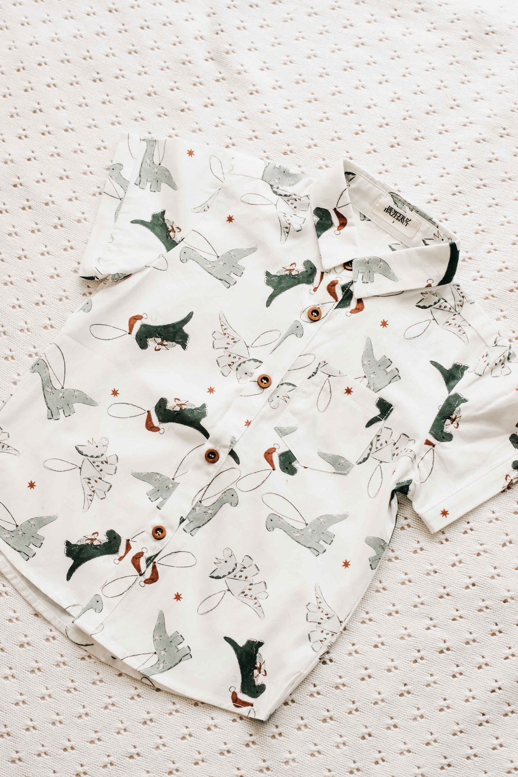 Button Up Shirt - Christmas Roar