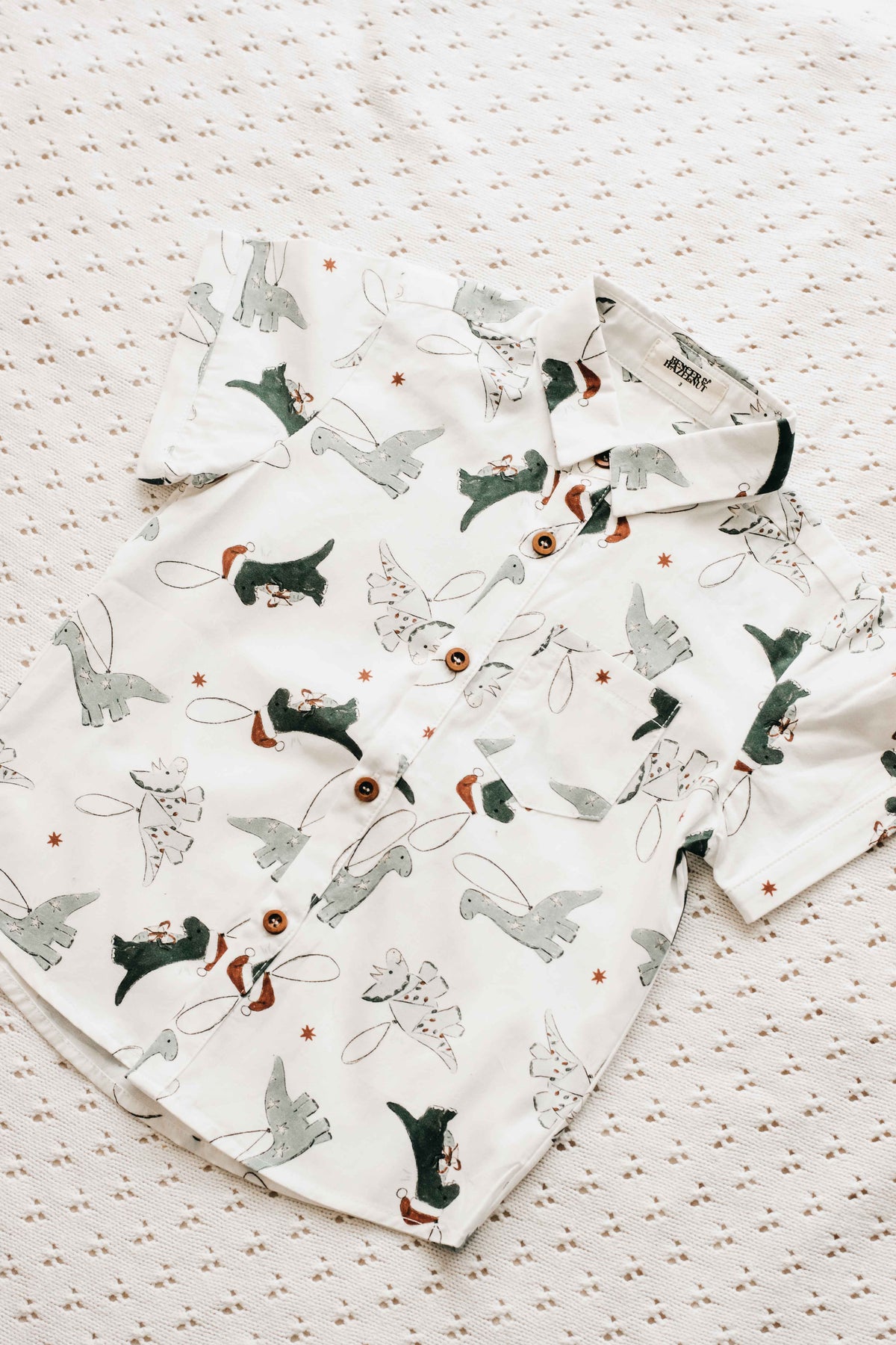 Button Up Shirt - Christmas Roar