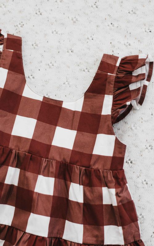 Gingham Playsuit/Dress 00000