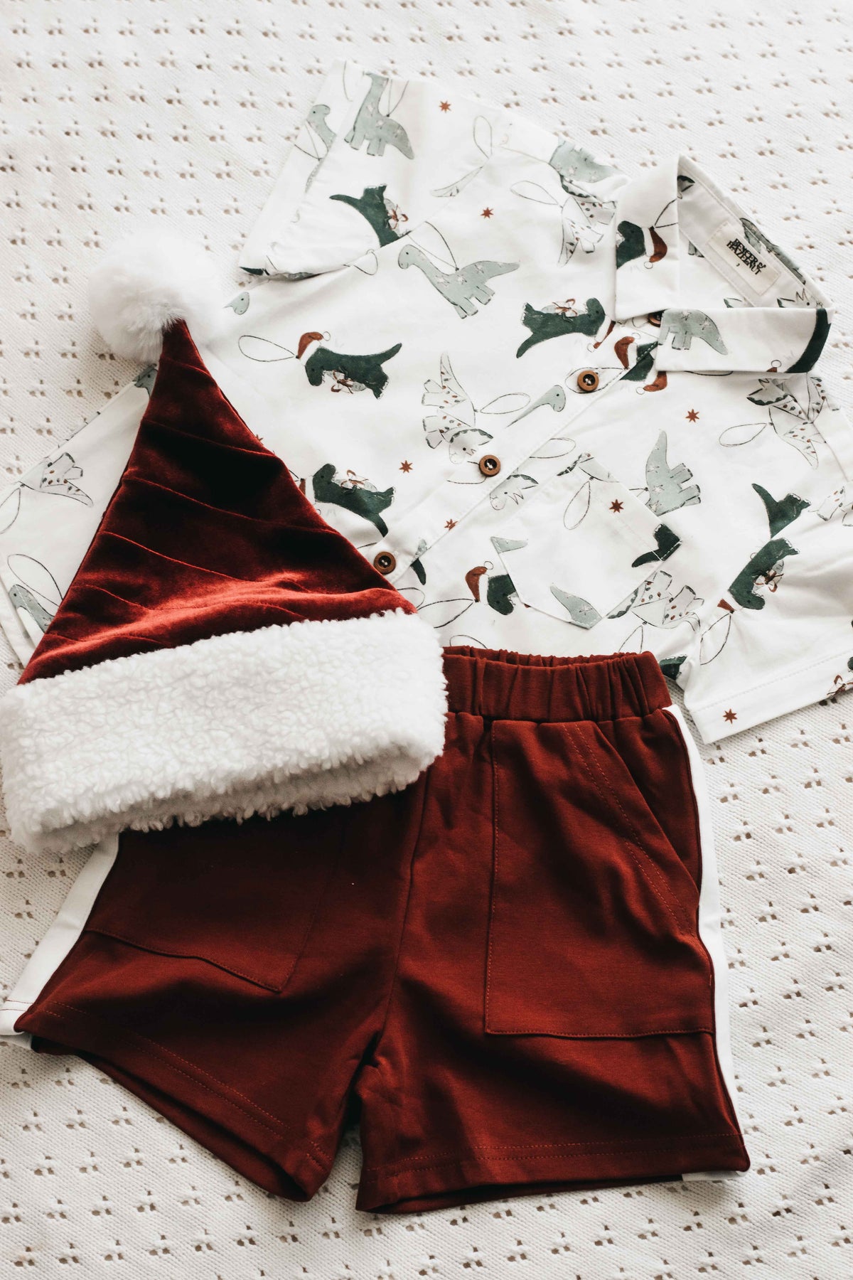 Button Up Shirt - Christmas Roar