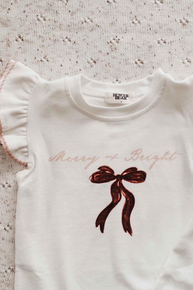 Bodysuit/Tee: Merry & Bright
