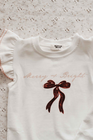 Bodysuit/Tee: Merry & Bright