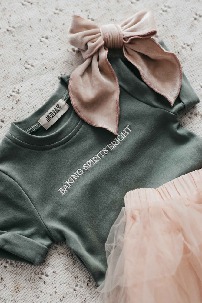 Adult tee: Baking Spirits Bright