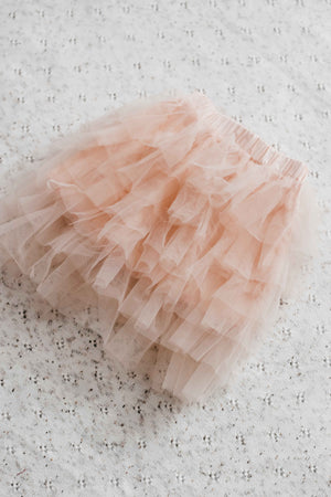 Tulle Skirt: Pink