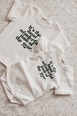 Bodysuit/Tee: Most Wonderful Time of the Year