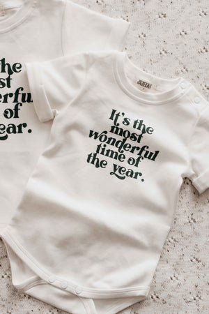 Bodysuit/Tee: Most Wonderful Time of the Year