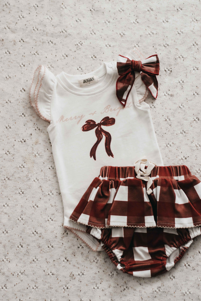 Bodysuit/Tee: Merry & Bright