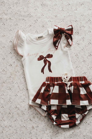 Bodysuit/Tee: Merry & Bright
