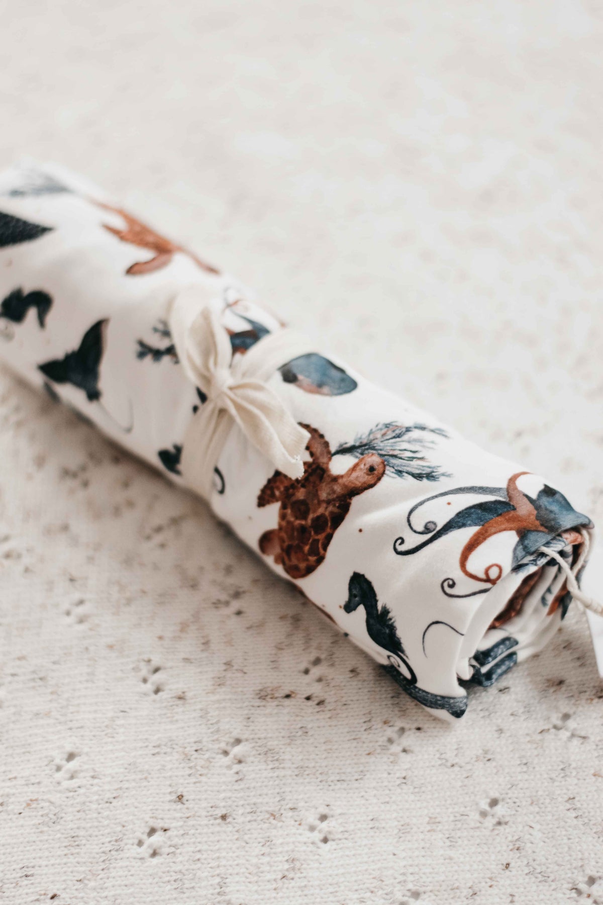 Jersey Swaddle: Sealife