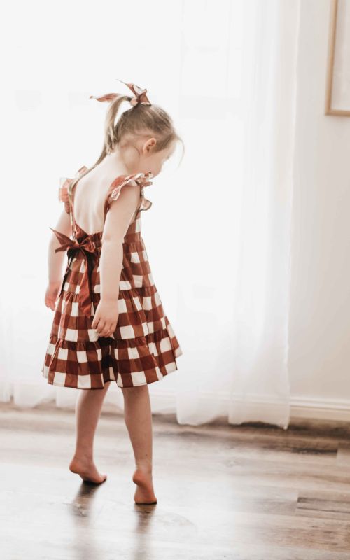 Gingham Playsuit/Dress 00000