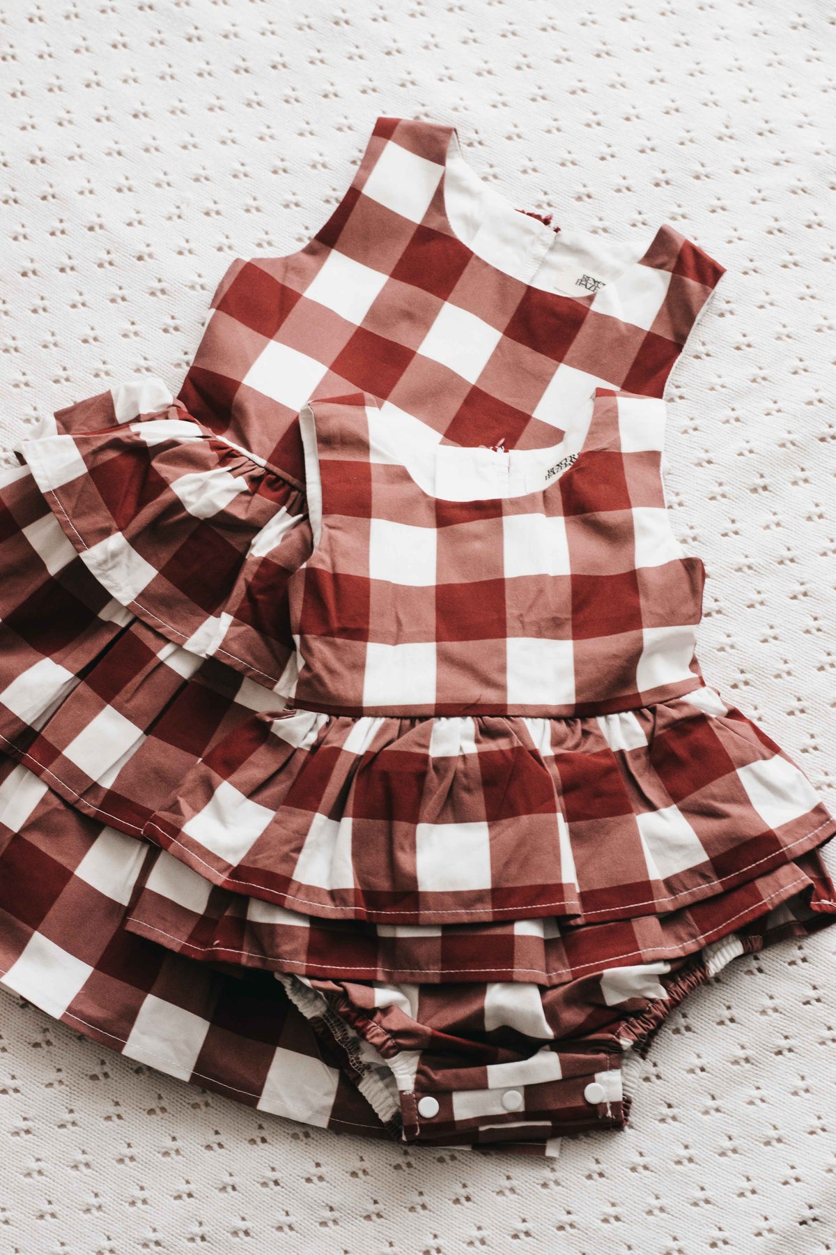 Playsuit/Dress - Gingham