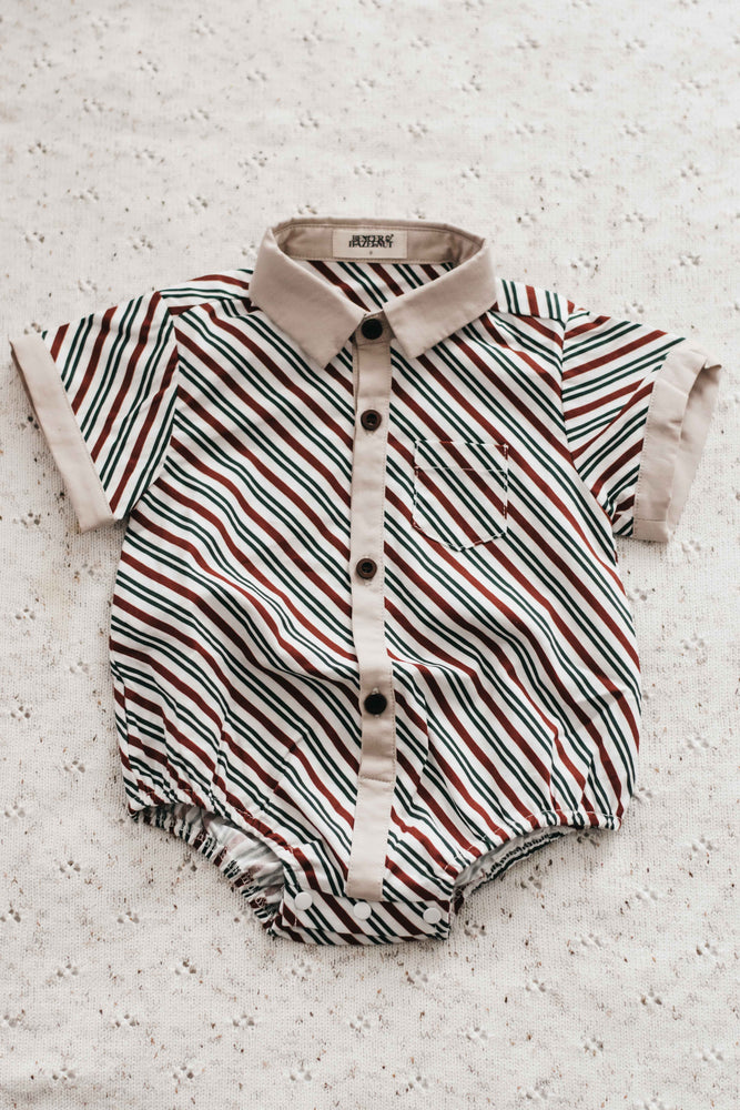 Kids Collared Shirt: Peppermint