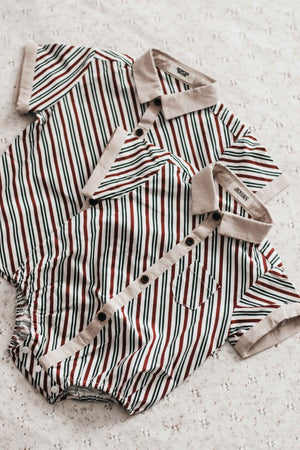Kids Collared Shirt: Peppermint