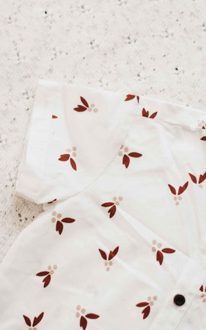 Mistletoe Collared Shirt