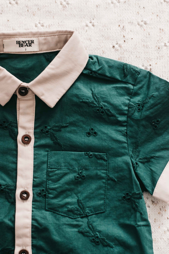 Men's Collared Shirt: Holly