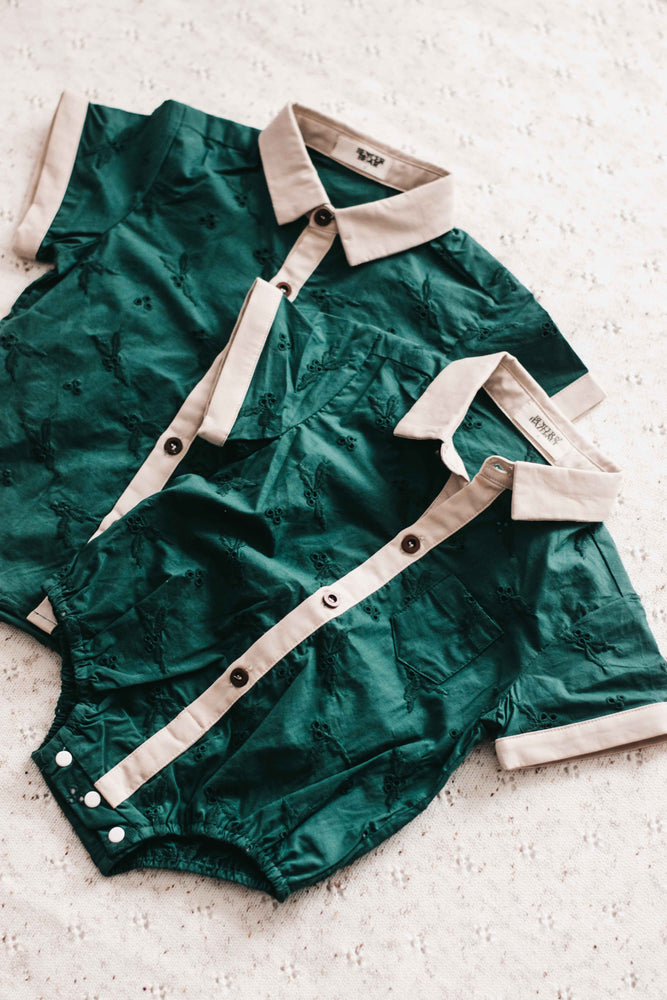 Kids Collared Shirt: Holly