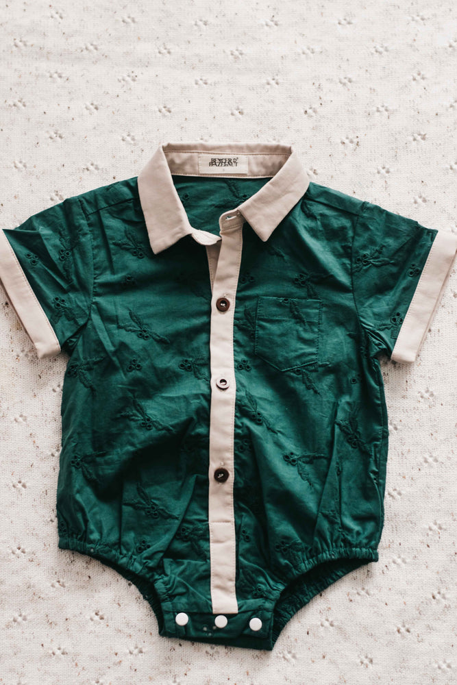 Kids Collared Shirt: Holly