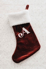 Velvet Stocking: Red