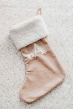Velvet Stocking: Pink