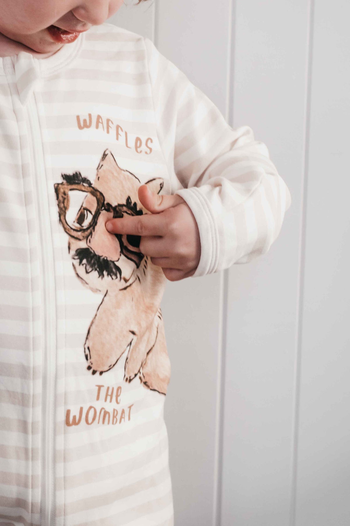 Zipsuit- Waffles The Wombat