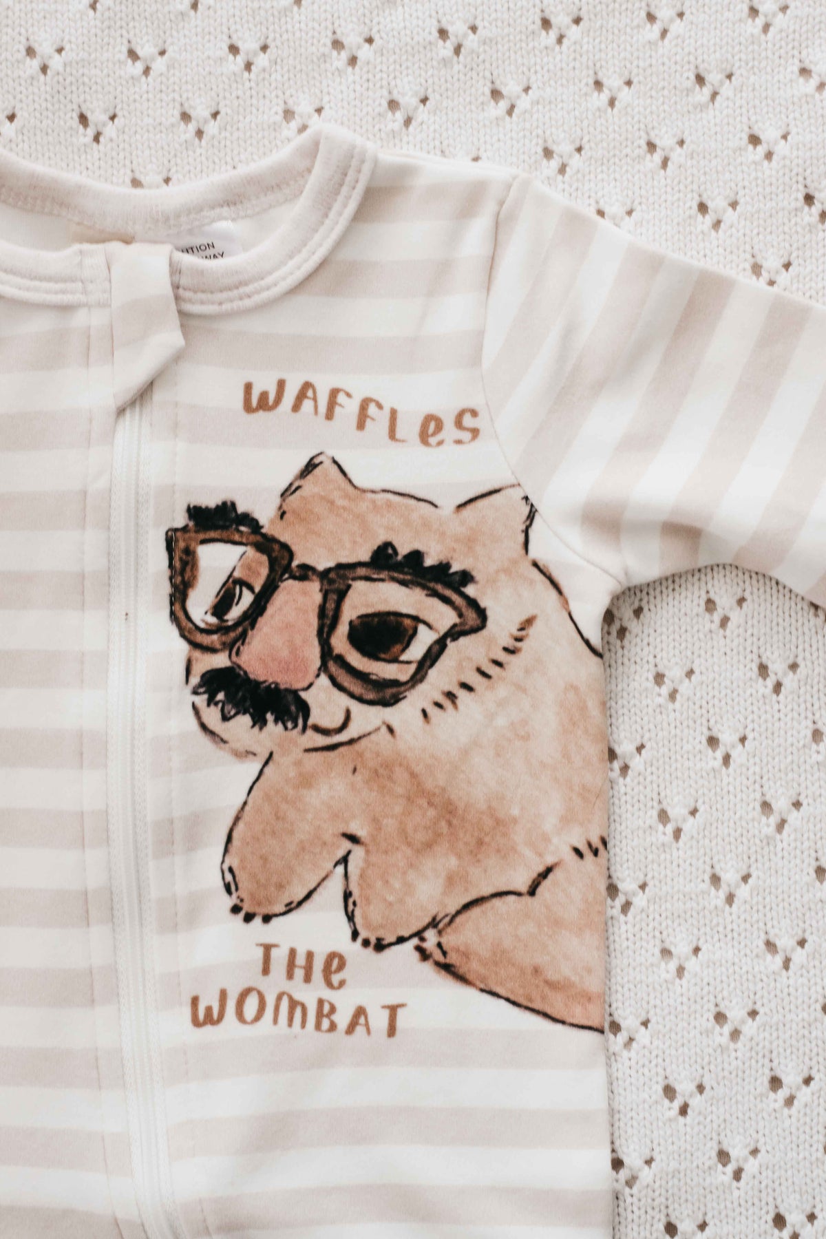 Zipsuit- Waffles The Wombat