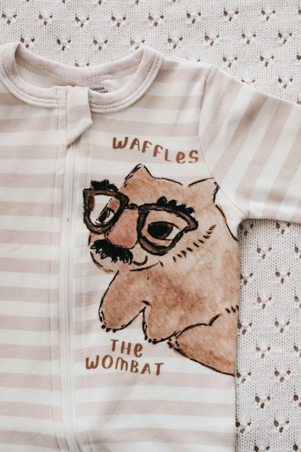 Zipsuit- Waffles The Wombat