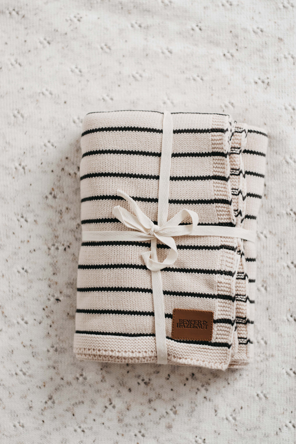 Knit Blanket - Stripe
