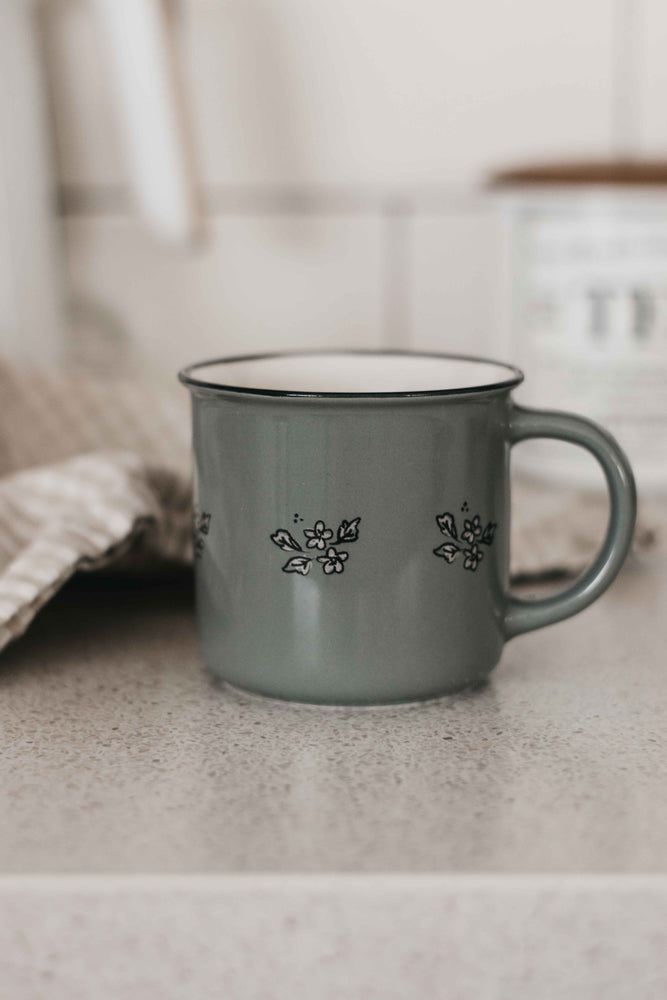 Mug: April Floral