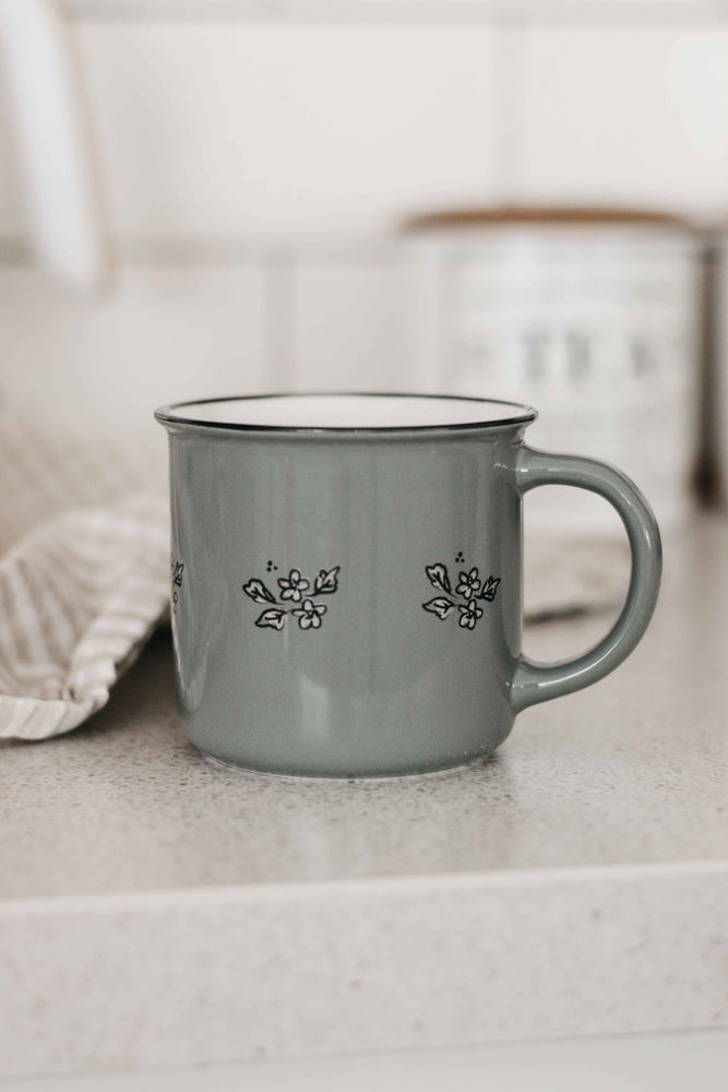 Mug: April Floral