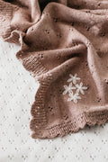 Knit Blanket - Mushroom