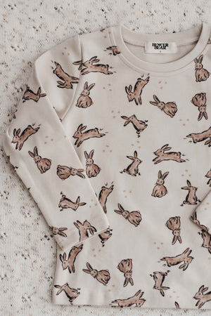 Long Sleeved Top - Bunnies
