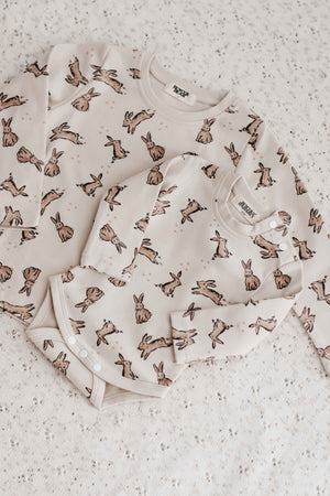 Long Sleeved Top - Bunnies