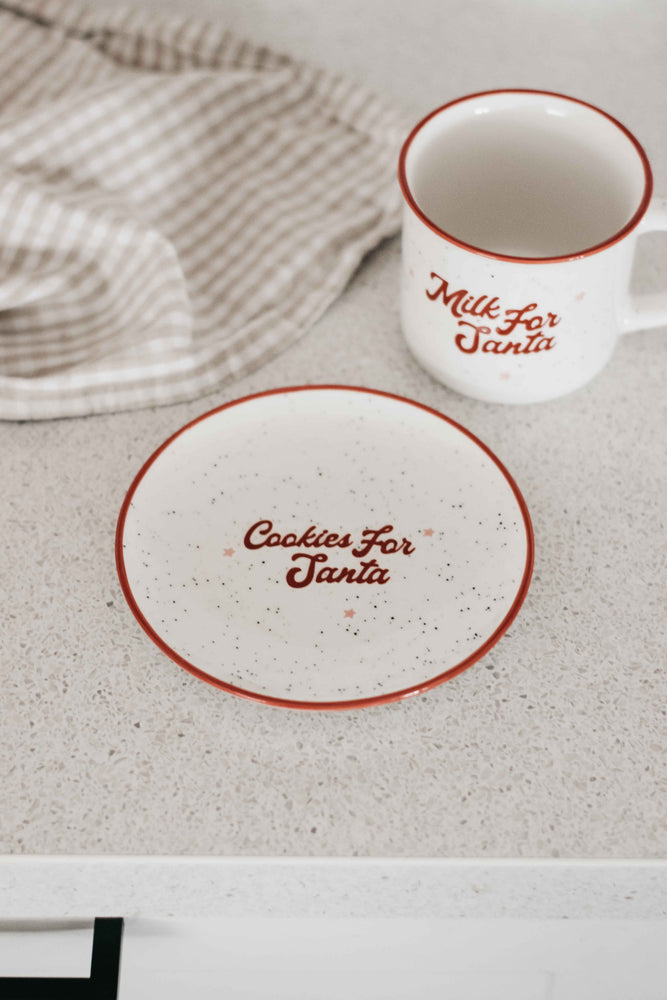 Plate: Cookies For Santa