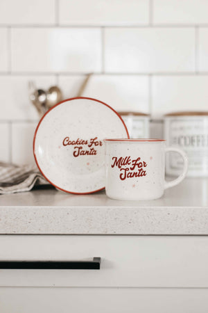 Plate: Cookies For Santa