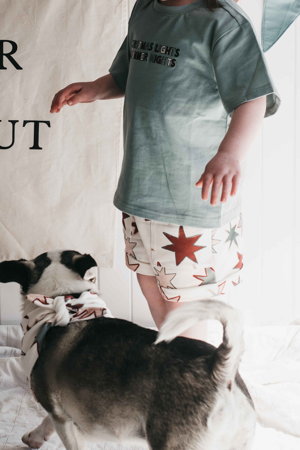 Kids Tee - Christmas Lights & Summer Nights