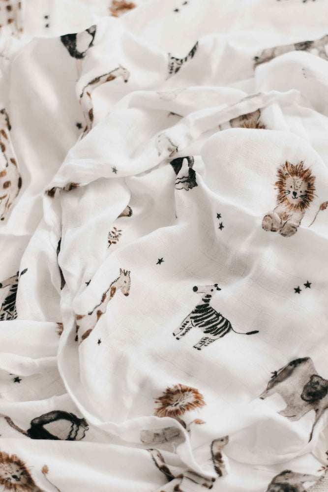 Bamboo Muslin Swaddle - Paul