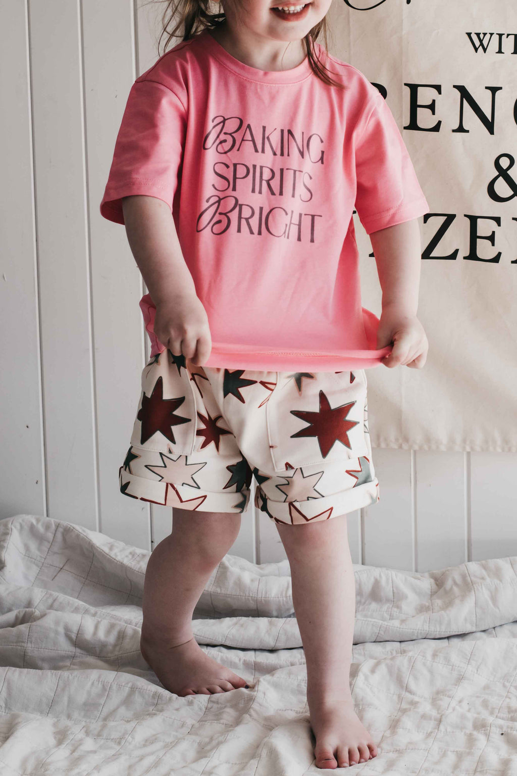 Kids Tee - Baking Spirits Bright Pink