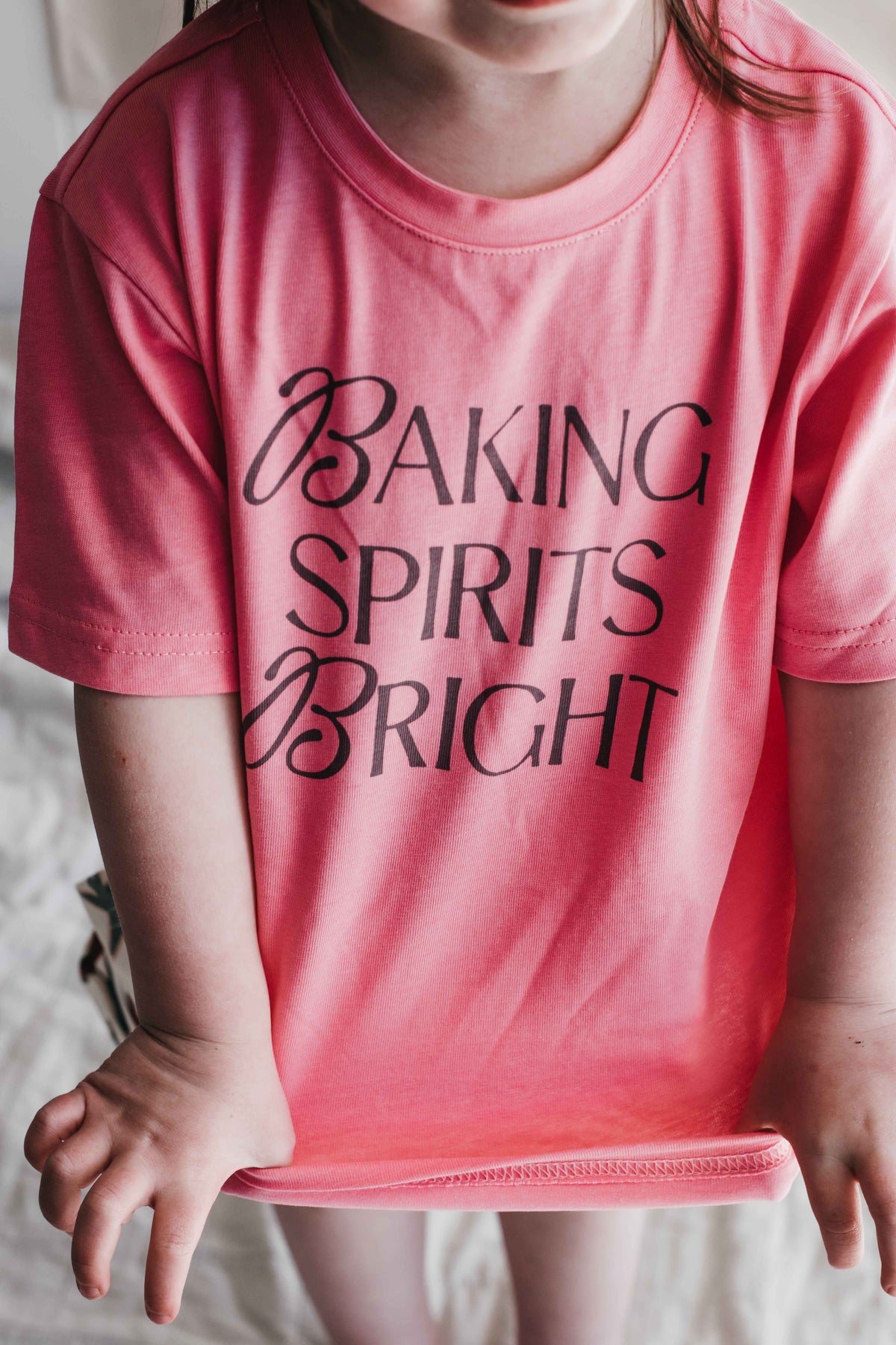 Kids Tee - Baking Spirits Bright Pink