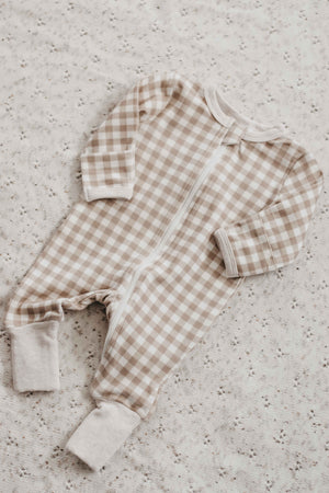 Zipsuit - Gingham