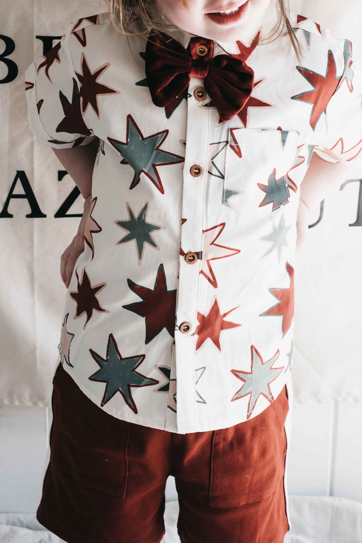Button Up Shirt- Star of Wonder