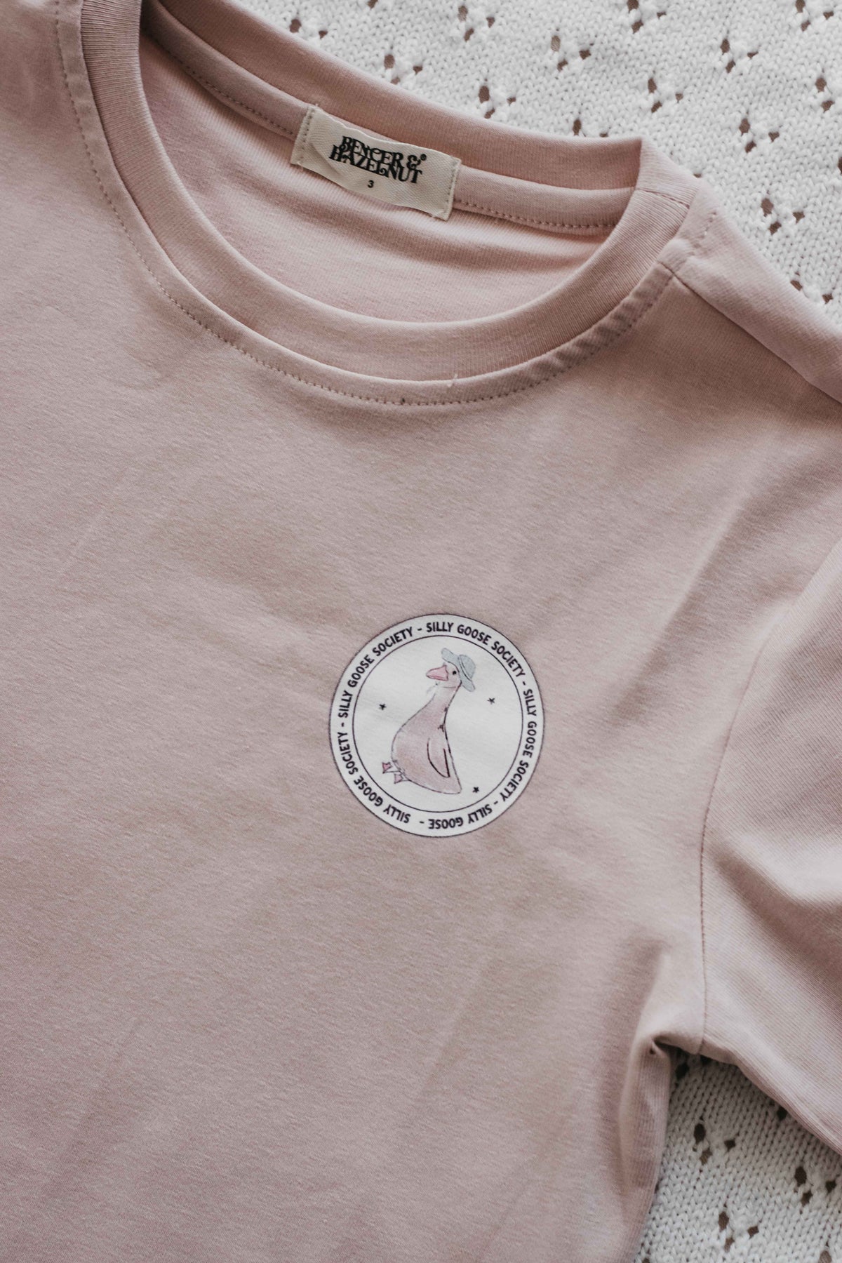 Tee: Silly Goose Purple