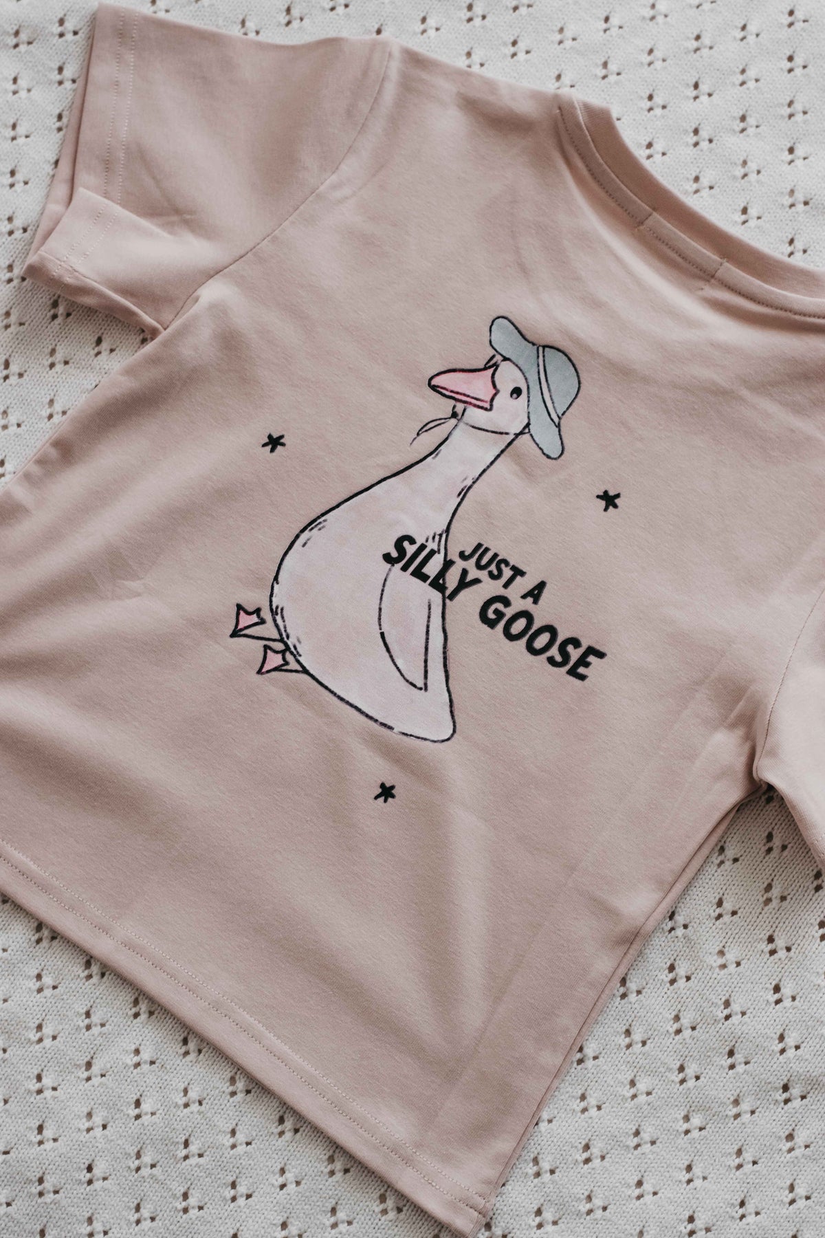 Tee: Silly Goose Purple