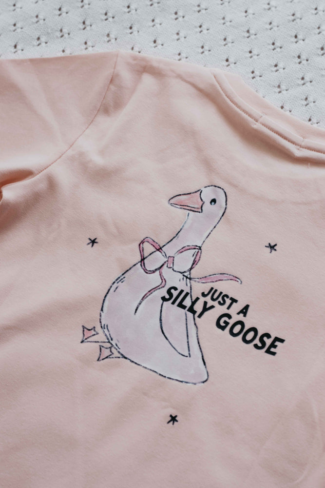 Tee: Silly Goose Pink – Bencer & Hazelnut
