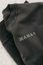 Mama Sweater Blossom Charcoal