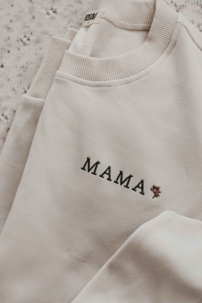 Mama Sweater Blossom Beige