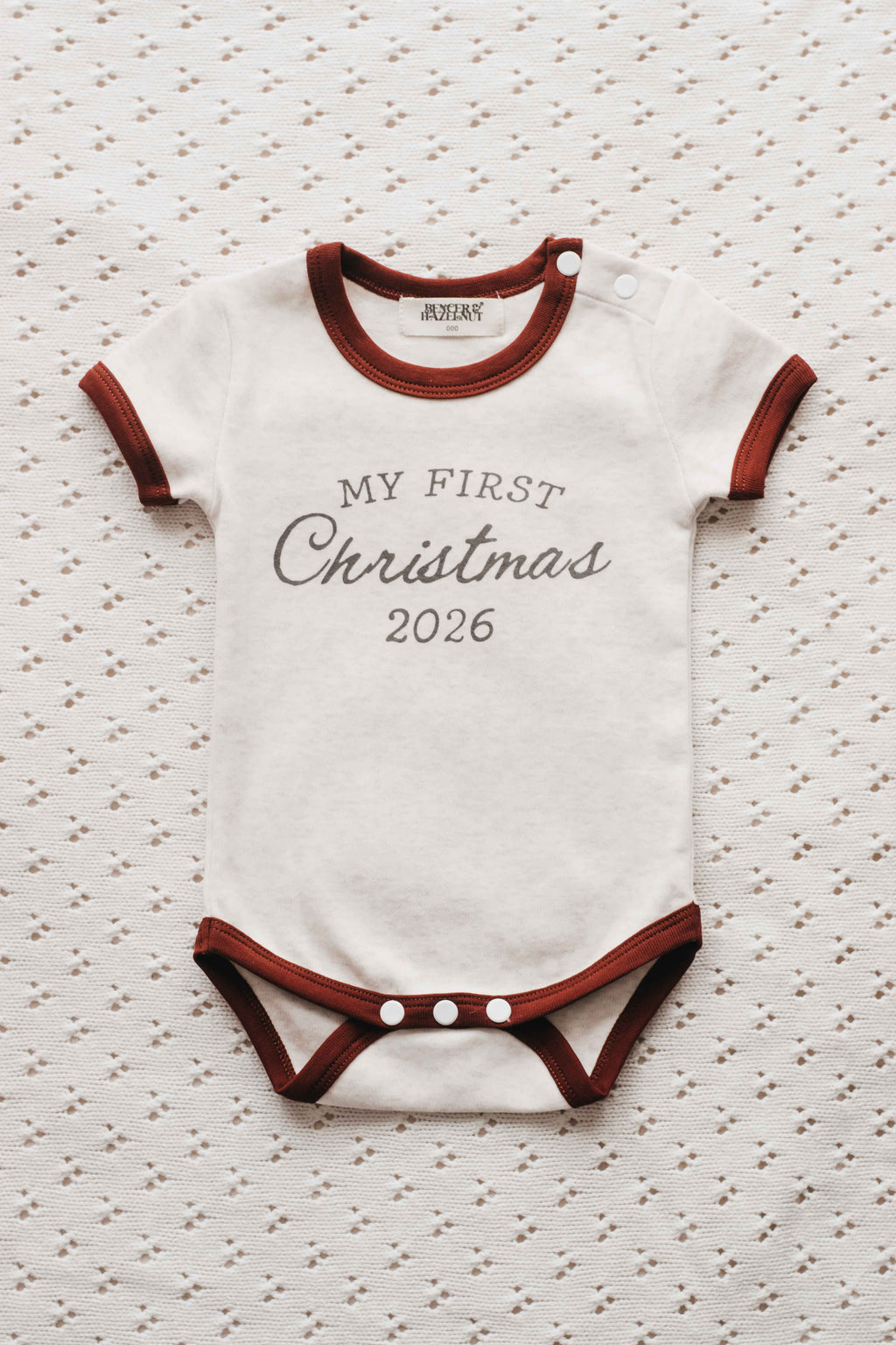 My First Christmas Bodysuit