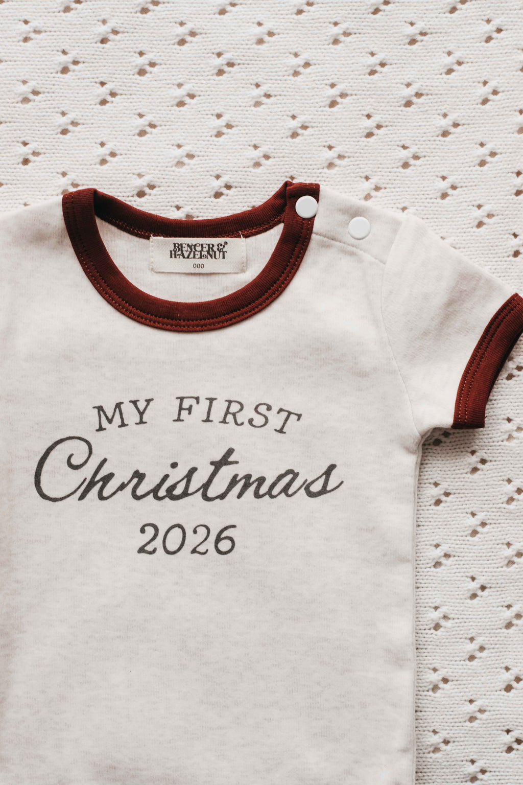 My First Christmas Bodysuit