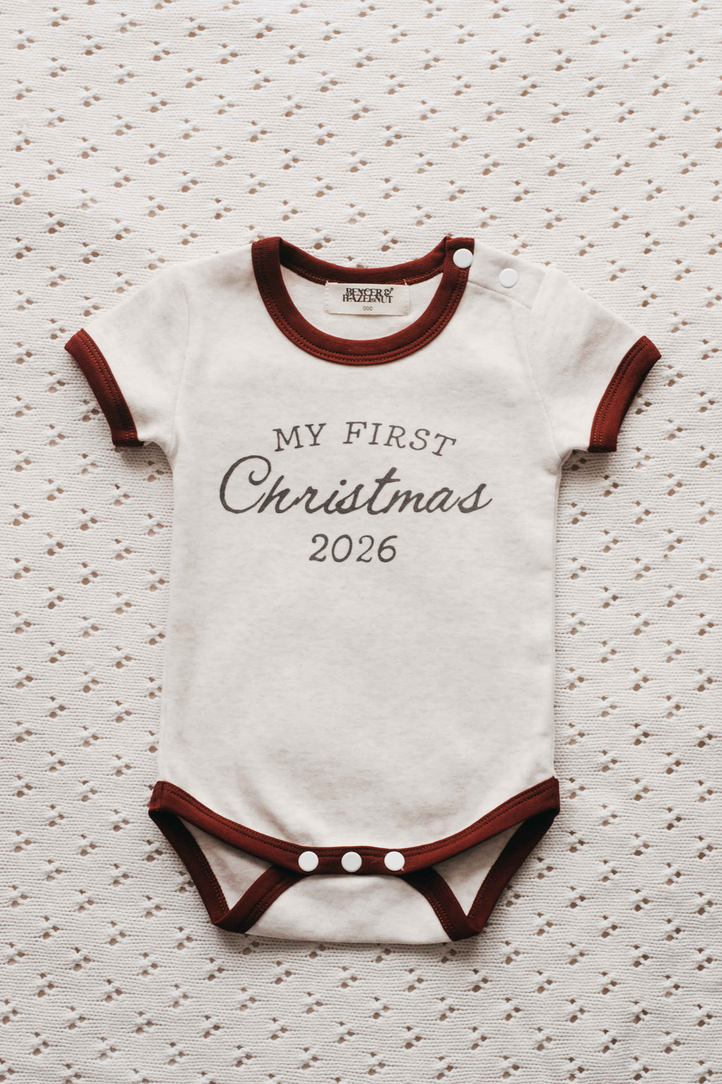 My First Christmas Bodysuit